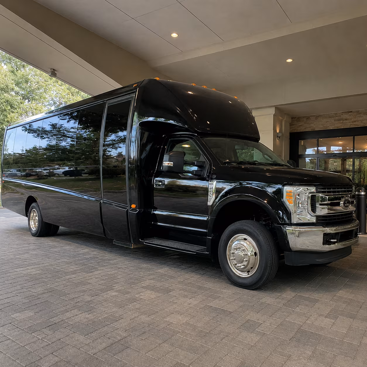 bloomington airport shuttle bus rentals