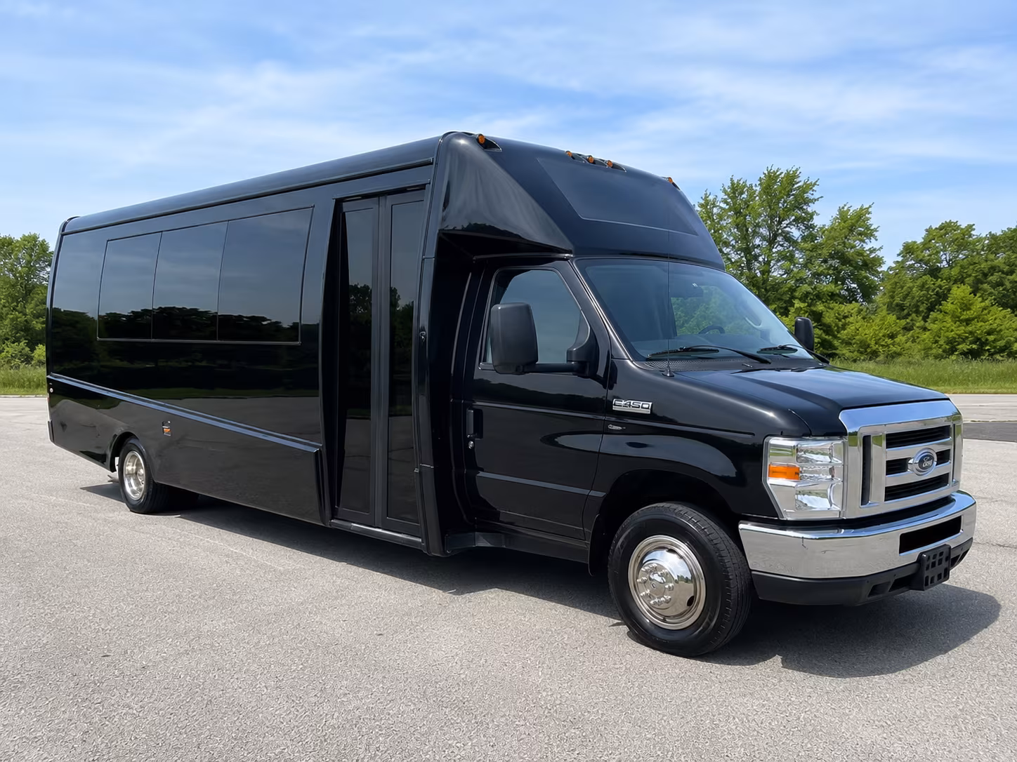 brooklyn park comfortable charter buses for government military personnel