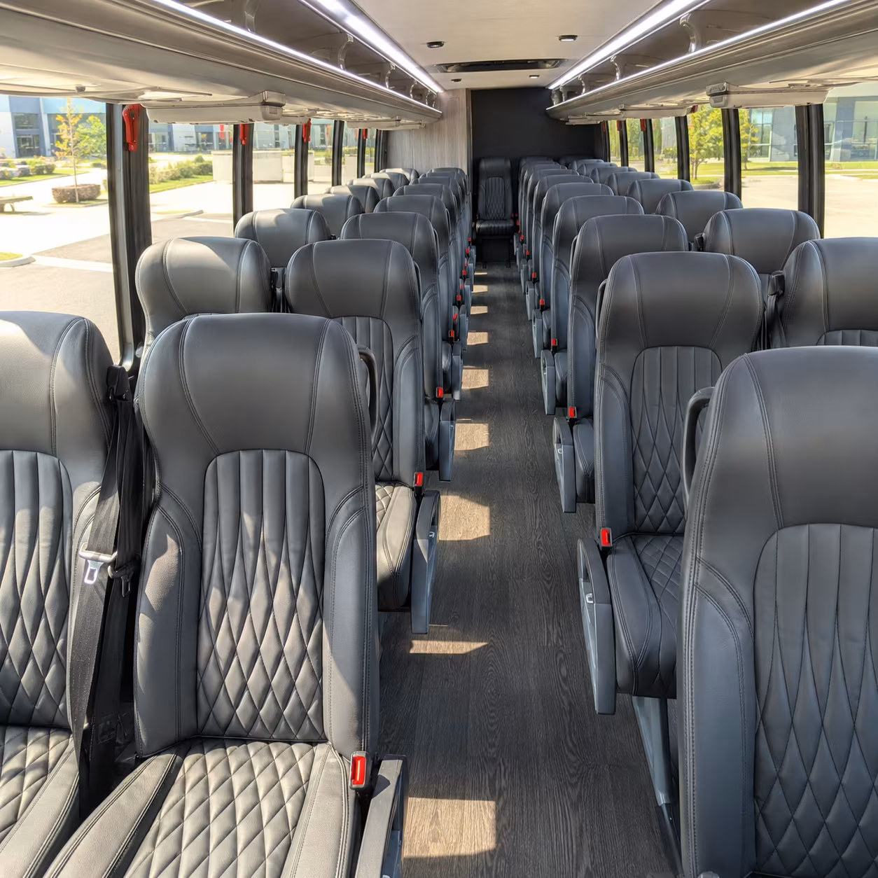 plymouth private event transportation onboard seating