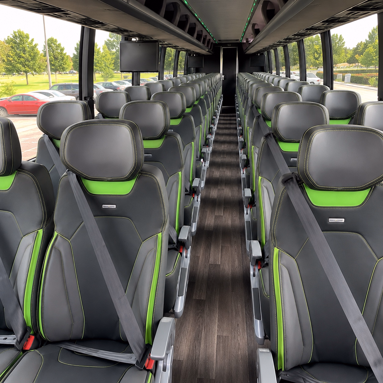 plymouth prom transportation onboard seating