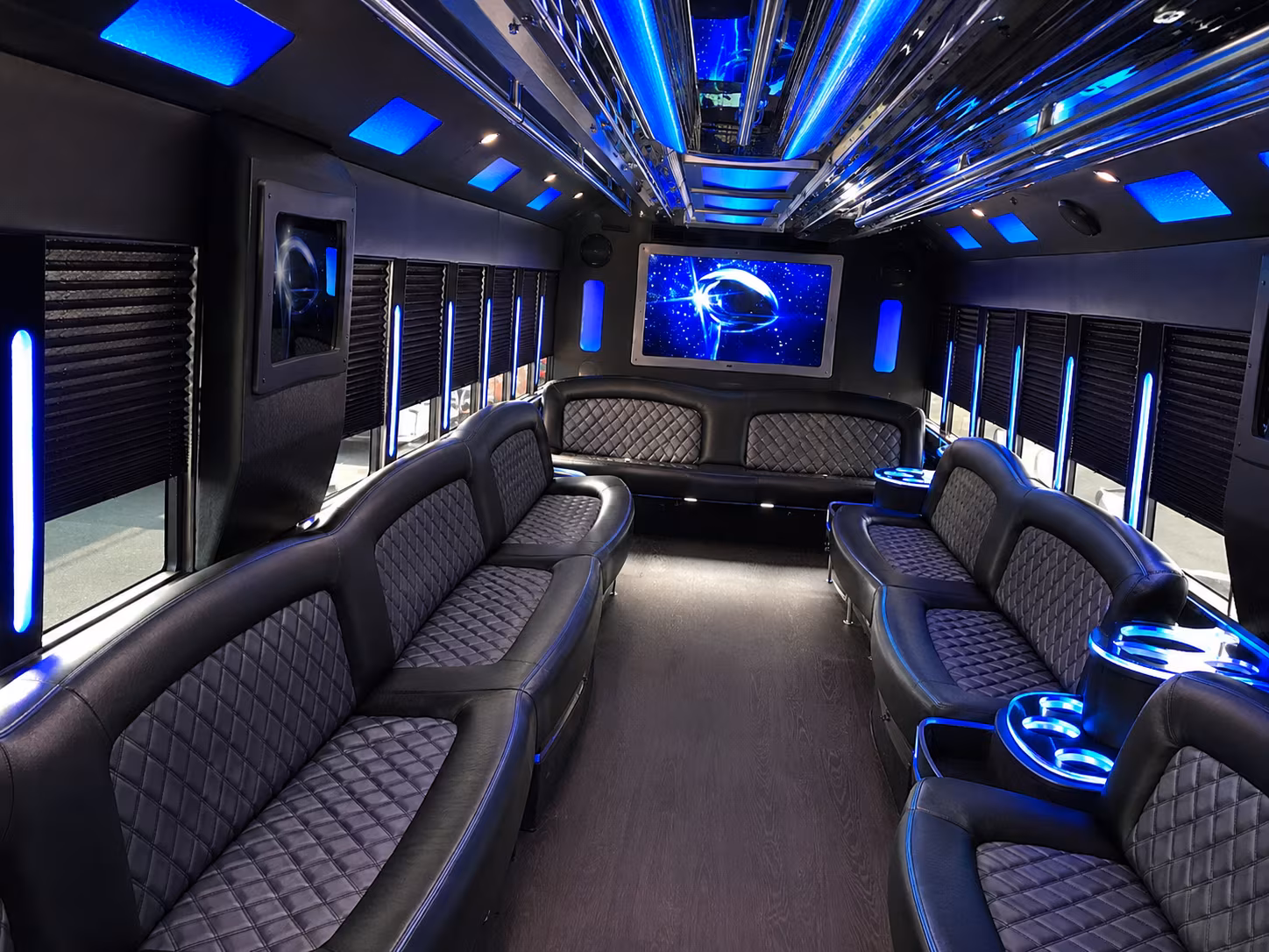 plymouth sporting event party bus rental
